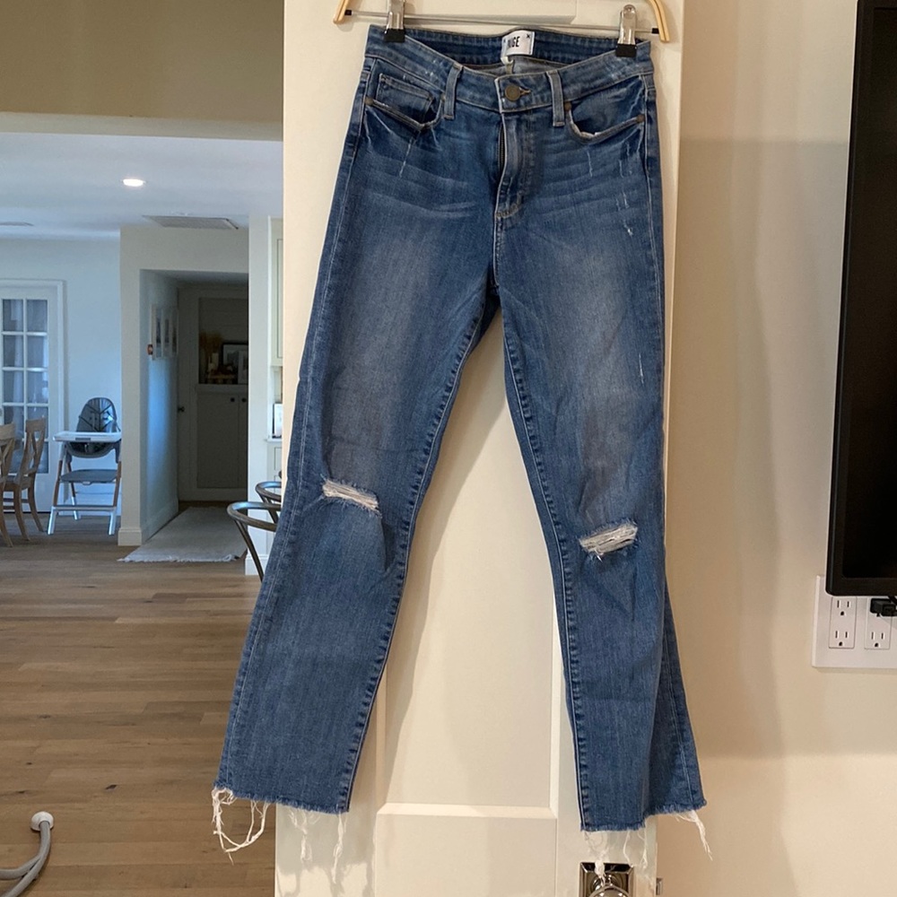 Jacqueline straight Paige jeans